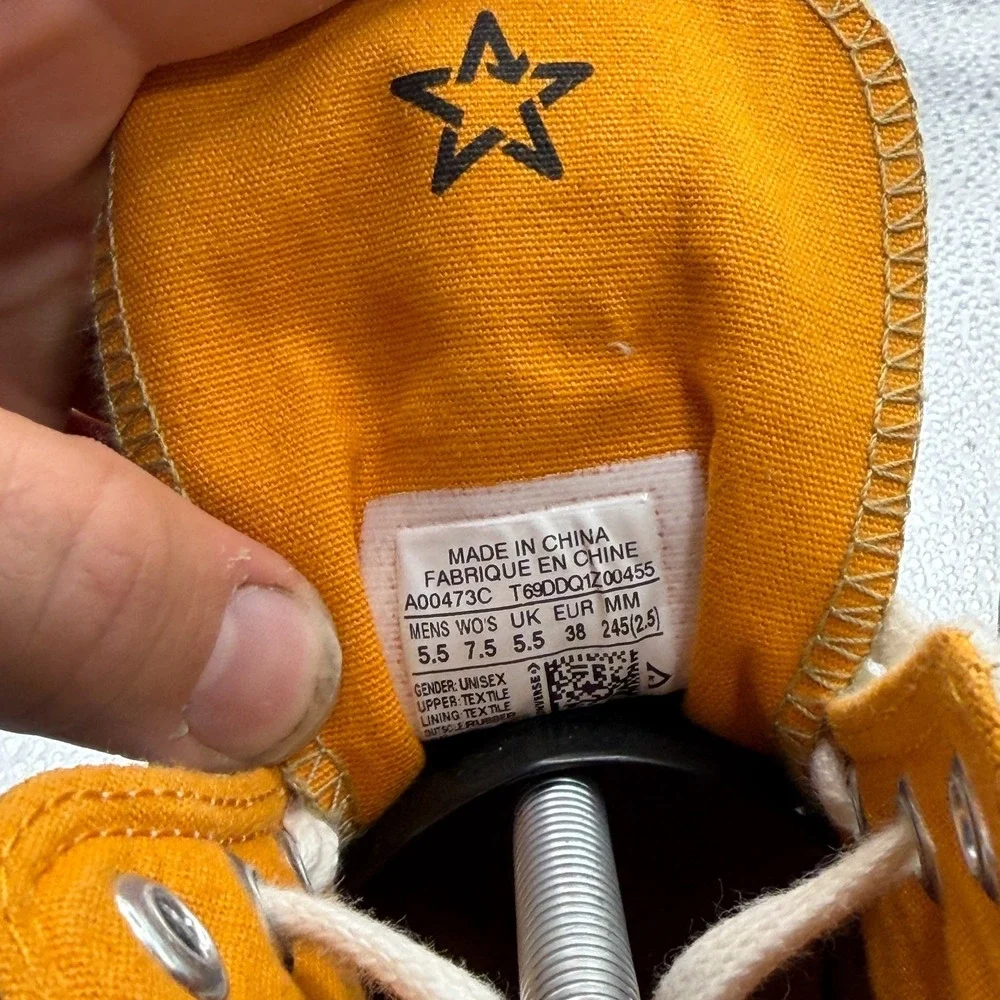 Size 5.5M/7.5W Converse Chuck Taylor‎ Desert Sand Egret Unisex Sneakers A00473C